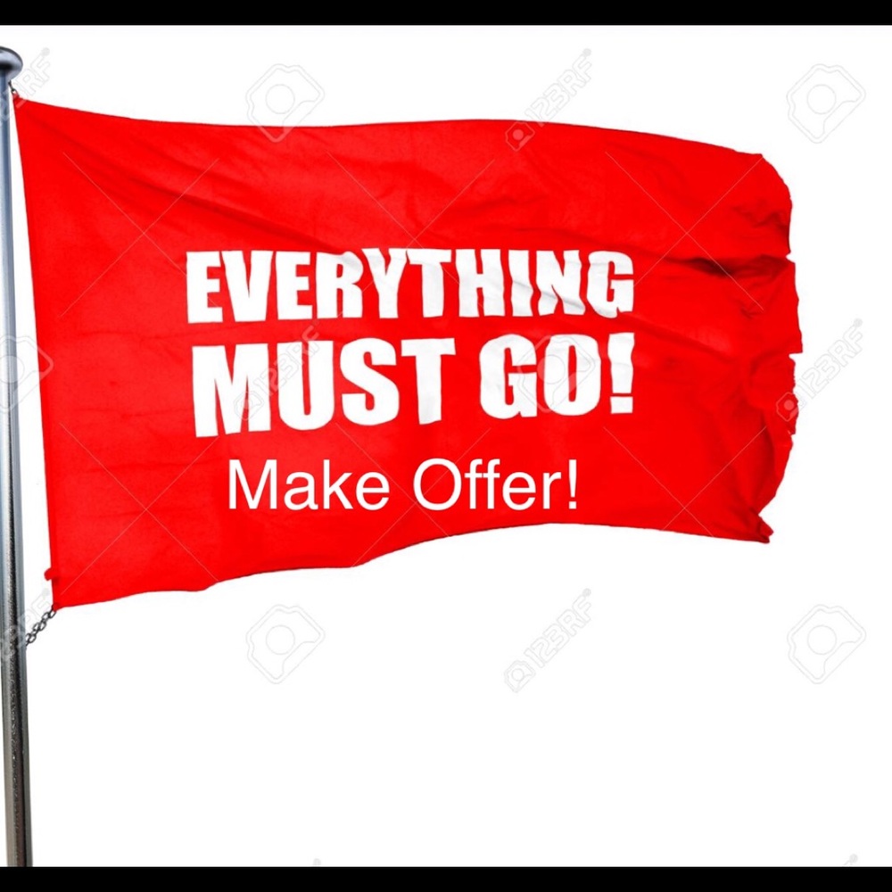 Everything must go❗️Make offer❗️💥🔺